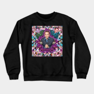 the mirror of my soul is mr. cage Crewneck Sweatshirt